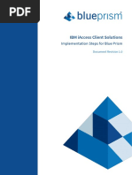 IBM Iaccess Client Solutions Implementation Steps For Blue Prism Guide PDF