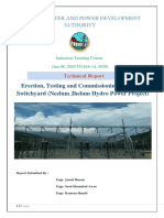 Neelum Jhelum Switchyard Comissioning & Testing PDF