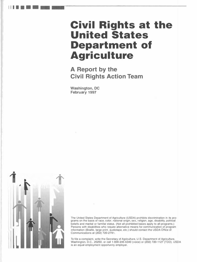 Civil Rights at USDA (1997 Report) | PDF | United States Department Of ...
