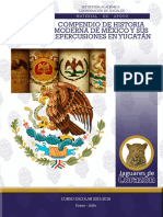 Compendio de Historia Moderna de México y Sus Repercusiones en Yucatán de Varios Autores