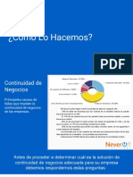 Continuidad de Negocios