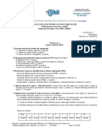 Criptografia 2 - BILET Eval. Fin Masterat - UTM Cerbu