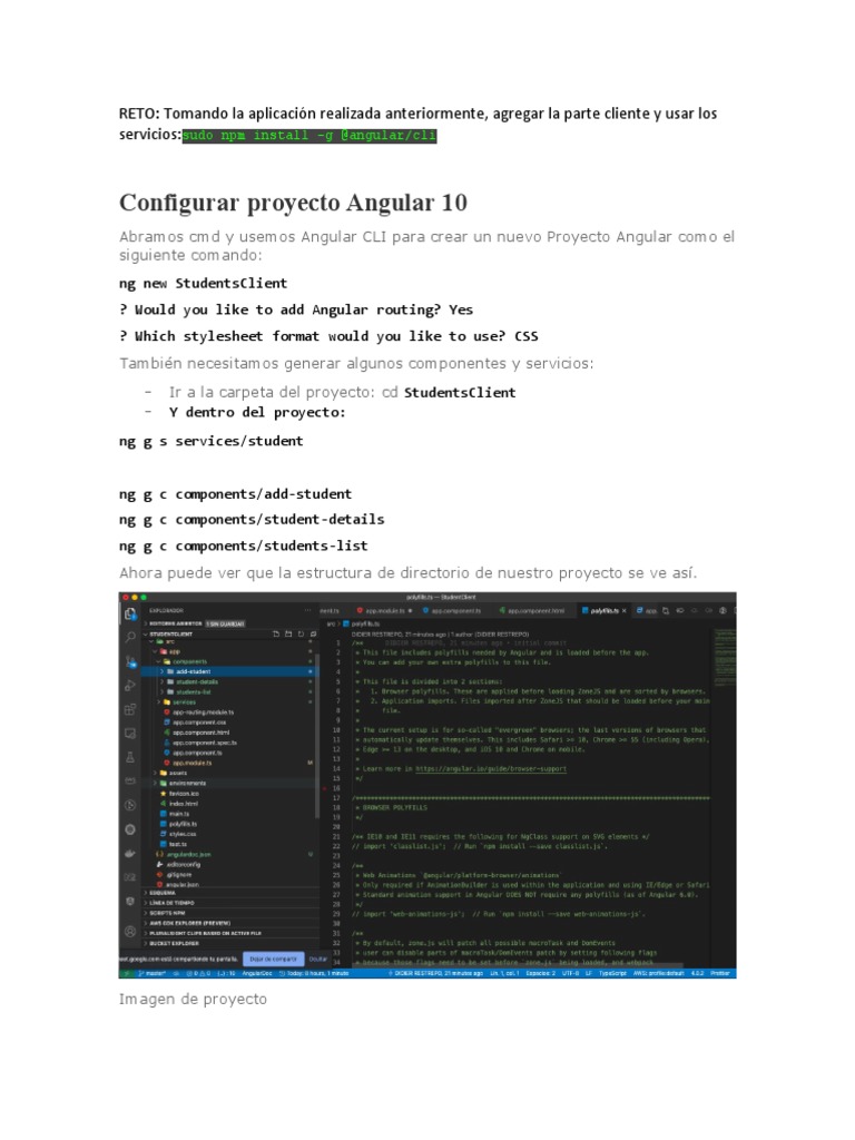 Reto-Spring Boot Angular | PDF