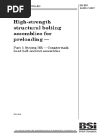 BS EN 10034-1993 Tolerances Steel H and I Beam | PDF