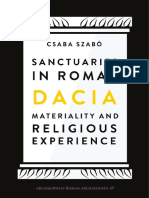 Csaba Szabó - Sanctuaries in Roman Dacia_ Materiality and Religious Experience-Archaeopress Archaeology (2018)