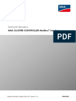 Technical Information: Sma Cluster Controller Modbus Interface