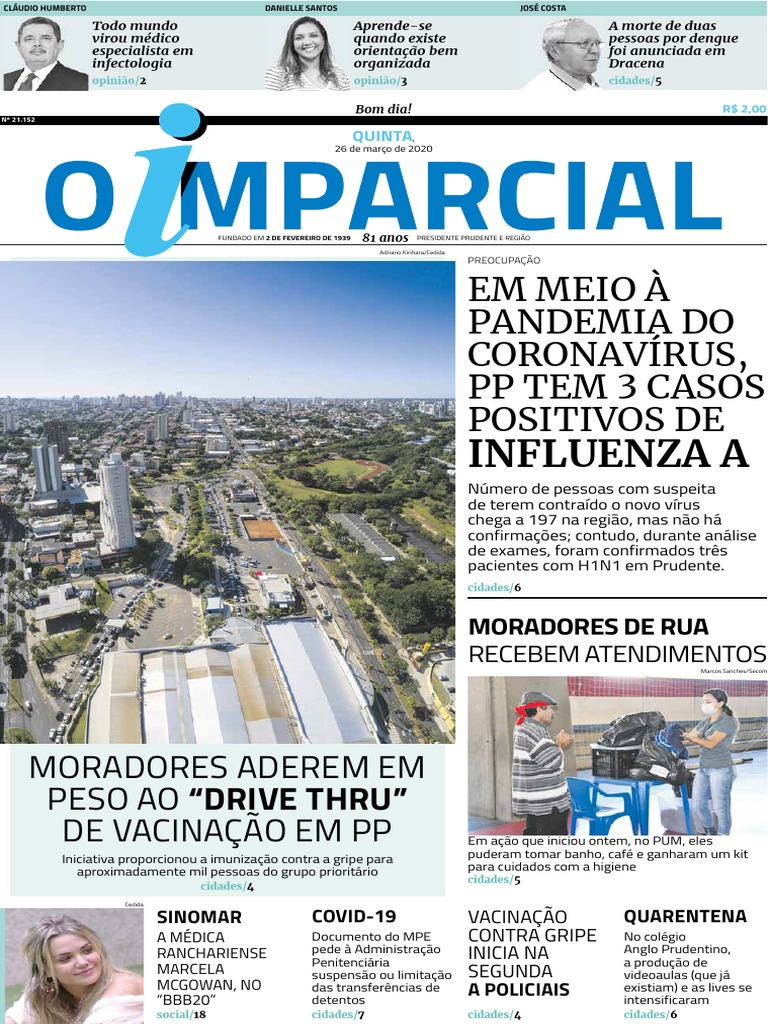 O Imparcial 26 Mar 2020 PDF, PDF, Tecnologia educacional