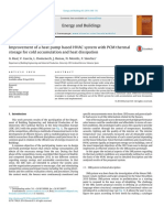 Improvement of A Heat Pump Based HVAC System With PCM Thermal Storage For Cold Accumulation and Heat Dissipation