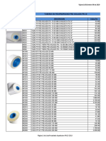 Lista Preaislado Aquafusion PN 10 2019