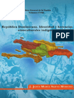 Livro. MORENO, J. Jesús Serna. República Dominicana. Identidad y herencias etnoculturales indígenas
