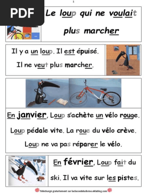 Le Loup Qui Ne Voulait Plus Marcher Pdf