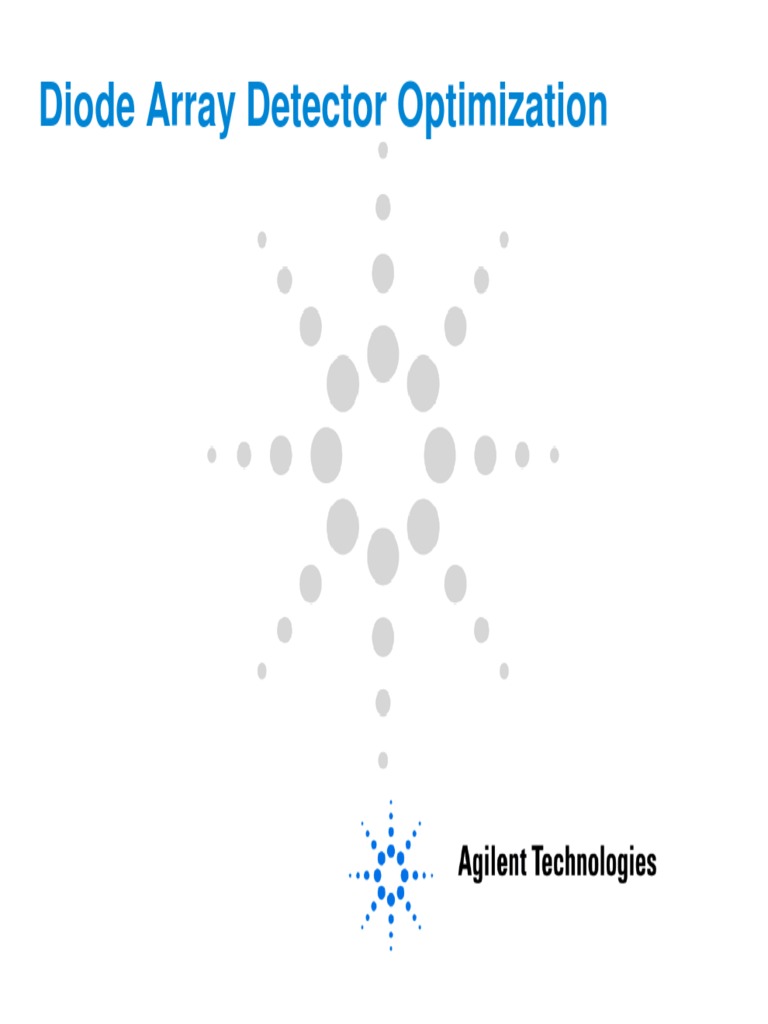 2 Diode Array Detector Optimization PDF | PDF | Bandwidth (Signal ...