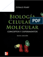 Tabla de Contenido - Karp Gerald - Biologia Celular y Molecular 6a Ed PDF