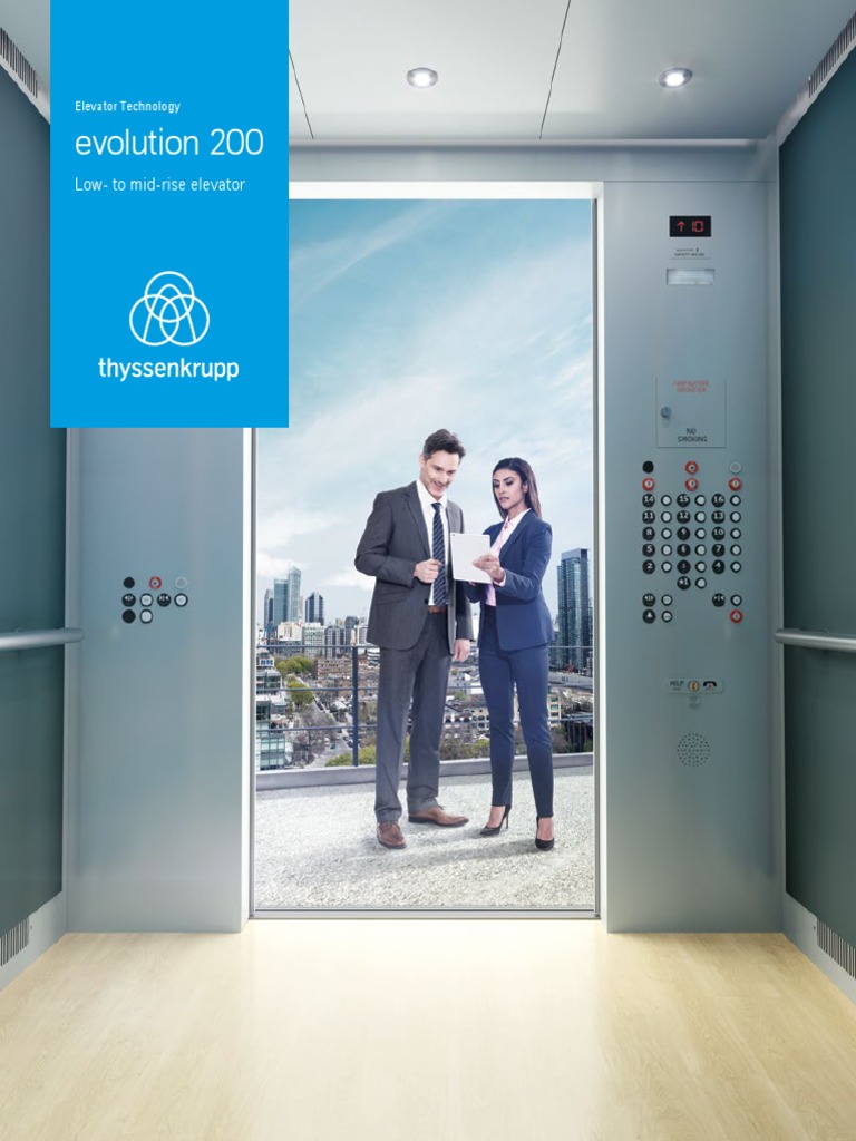 Evolution 200 Low To Mid Rise Elevator Pdf Elevator Leadership