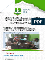 Sertifikasi Halal Has 23000