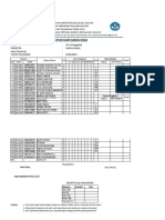 Daftar Hadir KLS Vii 2020-2021 Ganjil SMP