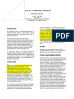 Liquid Allocation Measurement Api Chapter 20.1: Weathered Oil Has Lost Most of Its Dissolved