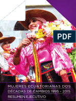 Mujeres Ecuatorianas Resumen Ejecutivo