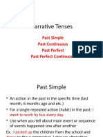 Narrative Tenses, Used To & Would