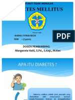 Diabetes Mellitus: Dosen Pembimbing: Margareta Haiti, S.PD., S.Kep., M.Kes