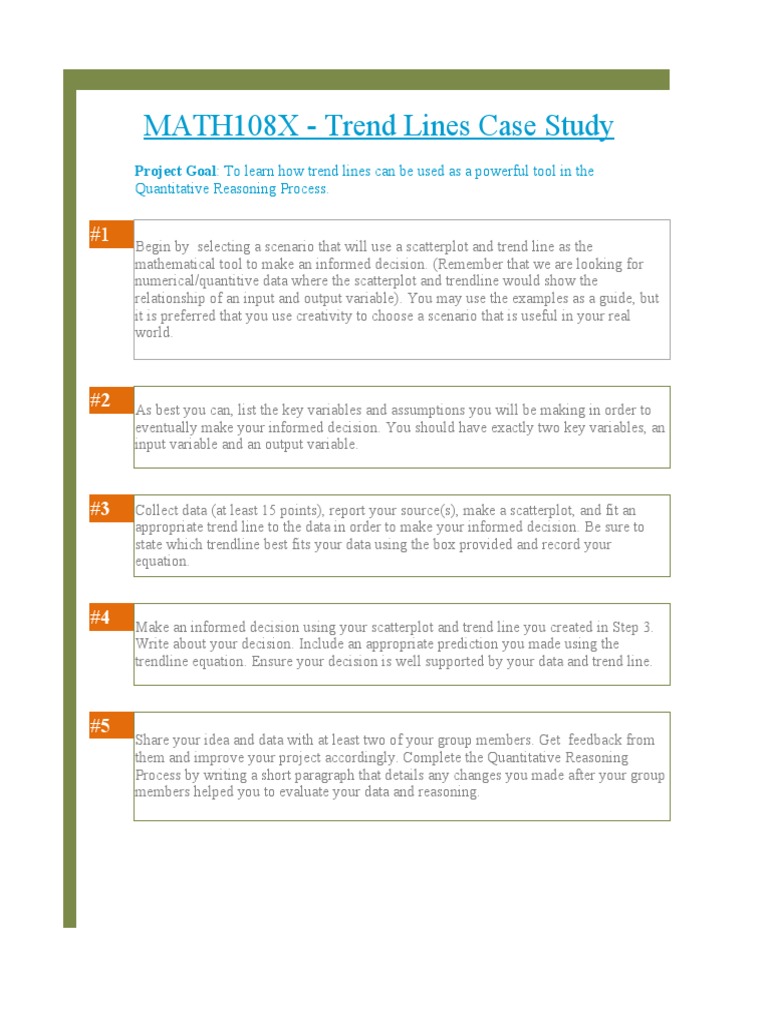 Math 101 Wk 10 Case Study 1 Pdf Scatter Plot Prediction