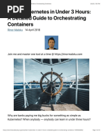 Learn Kubernetes in Under 3 Hours: A Detailed Guide To Orchestrating Containers PDF