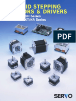 Japan Servo product catalog covers hybrid stepping motors and drivers