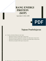 Kurang Energi Protein (KEP) : Septa Indra P., S.KM., M.PH