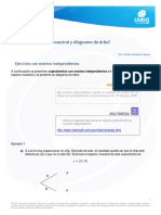 Ejercicios Espacio Muestral y Diagrama de Árbol PDF