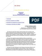 A Gramática da Língua Brasileira de Sinais (LIBRAS