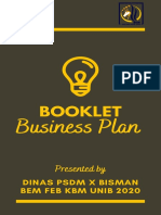 Booklet Business Plan PSDM X Bisman PDF