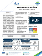 Ficha Técnica Alcohol Multipropósito