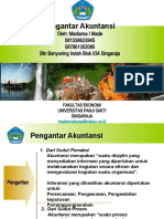 Pengertian Akuntansi (Pertemuan I)