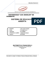 Matematica Financiera II 