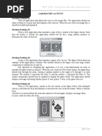 Laboratory Activity Machine Problem #1:: NCP 3106 (Software Design Laboratory)