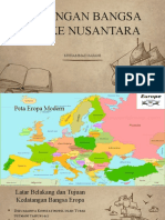 Pertemuan Pertama Masuknya Bangsa Eropa Di Nusantara