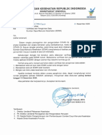 Surat Sekjen Verifikasi Dan Pengkinian Data SDMK PDF