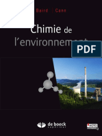 Chimie de L'environnement