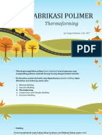 FABRIKASI POLIMER (Thermoforming) PDF