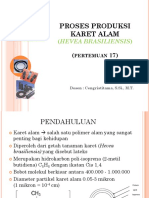 Proses Produksi Karet Alam