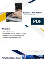 Technical Application: Tv-Based Instruction