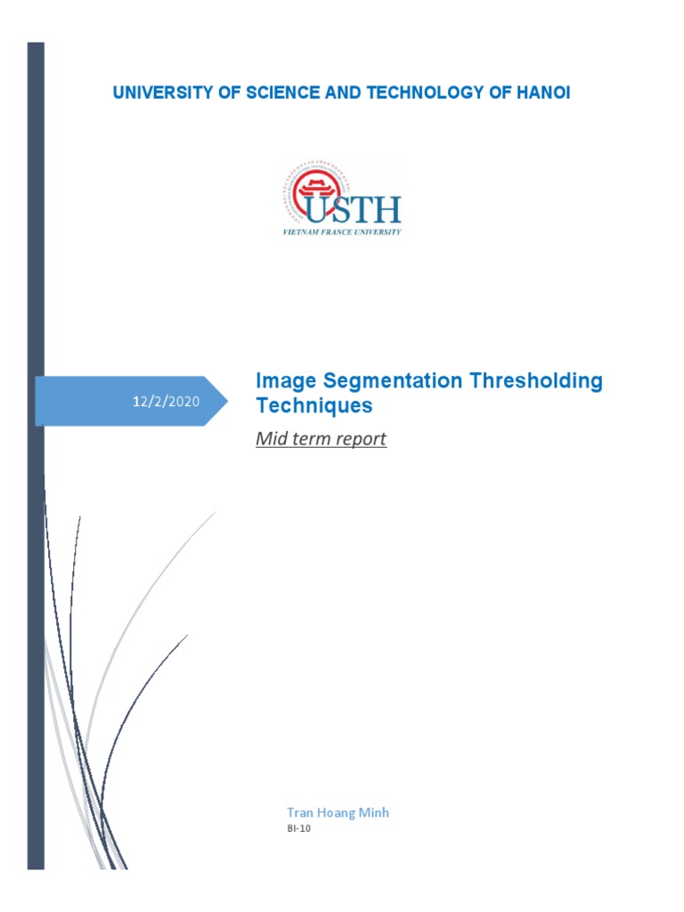 Image Segmentation: Thresholding Techniques | PDF | Image Segmentation ...