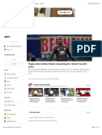 Pogba, Man United, Raiola: Unpacking The 'Shock' Transfer News