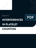 Interferences in Platelet: Counting