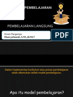 Pembelajaran Langsung