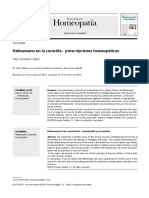 Homeopatía: Hahnemann en La Consulta - Prescripciones Homeopáticas