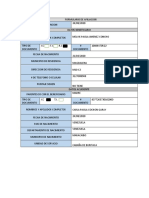 Formato Formulario de Afiliacion