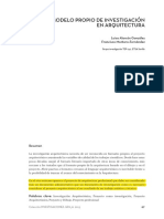 Un Modelo para Investigar en Arquitectura PDF