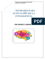 Activacin de La Inteligencia Pre Kinder A IV Medio