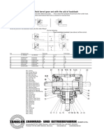 Fitting Palloid bevel gears